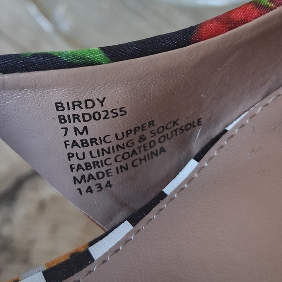 Betsey JohnsonBirdie Floral Slingback Bow Pumps Size 7 - Picture 12 of 14